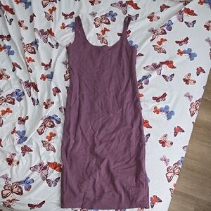 Elegant Purple Women's Dress